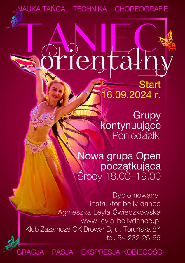 Dlaczego warto wybrać się na zajęcia belly dance? ❤️